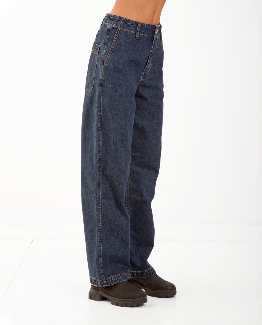 Men ALEX MILL | Bleecker Pant Denim