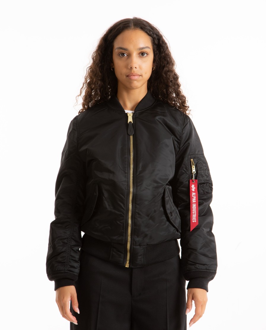 Women ALPHA INDUSTRIES | Ma-1 Bomber Jacket Black