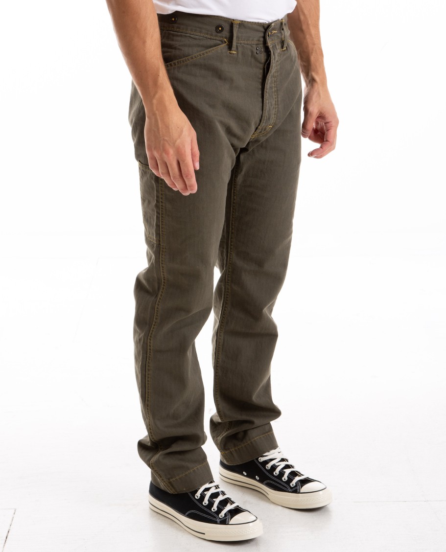 Men RRL | Mathis Cotton Canvas Pant