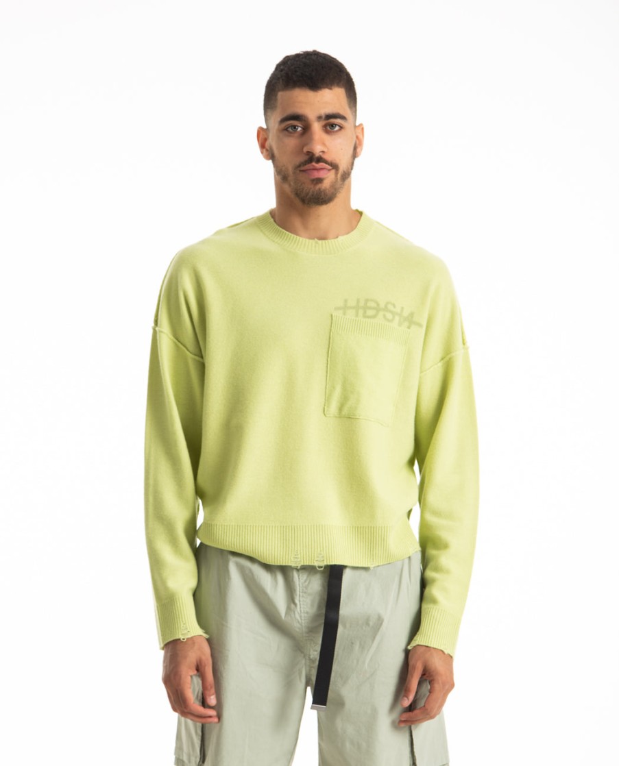 Men HUDSON | Crew Neck Sweater