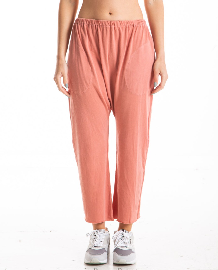 Men THE GREAT | The Jersey Crop Pant Rose