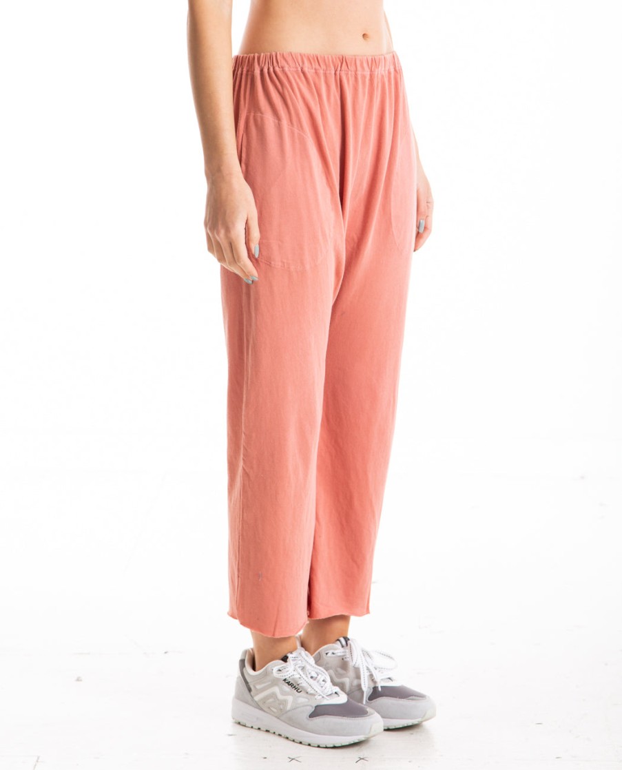 Men THE GREAT | The Jersey Crop Pant Rose