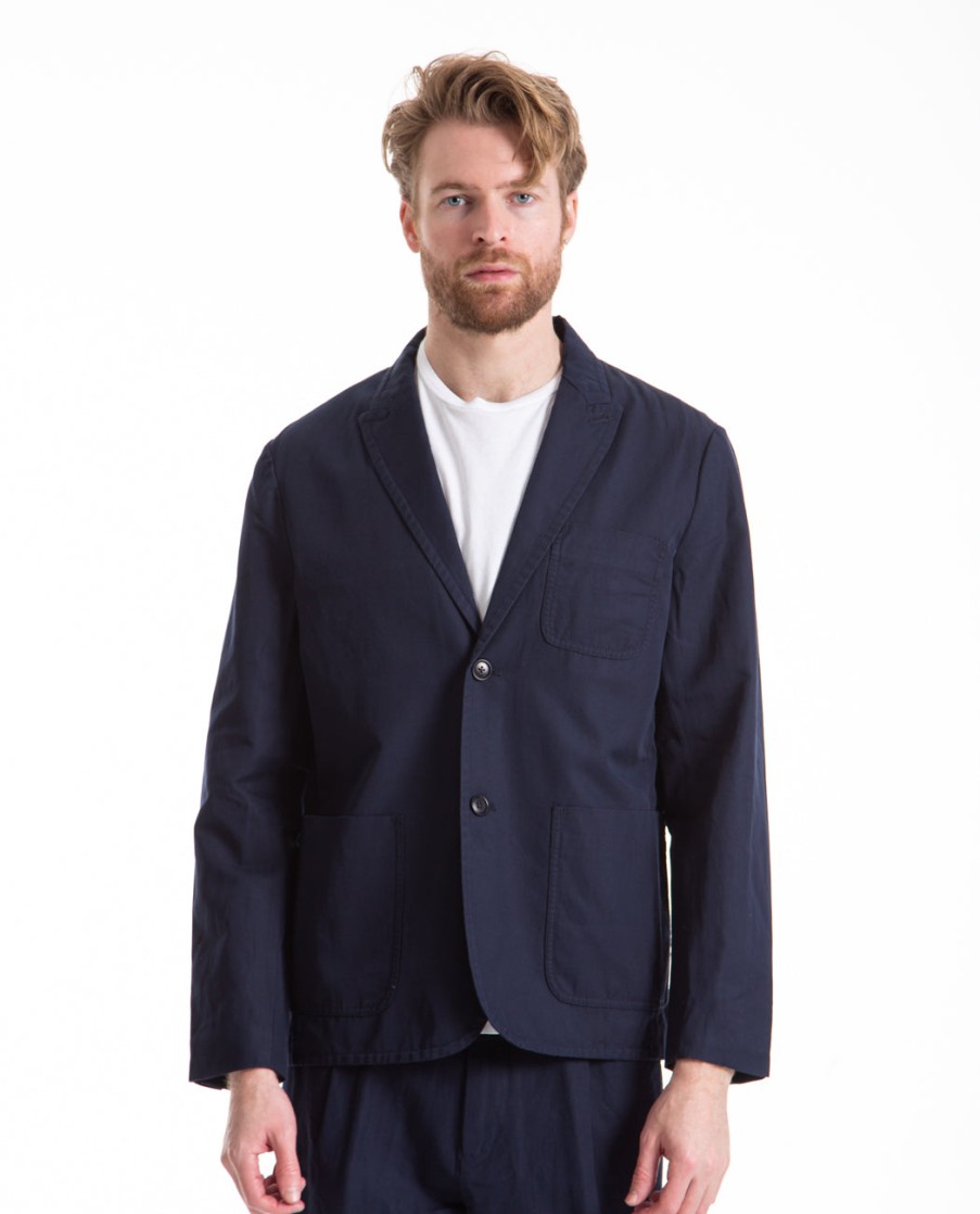 Men ALEX MILL | Mill Blazer In Cotton Linen