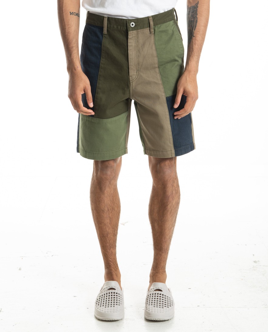 Men FDMTL | Patchwork Short Rinse