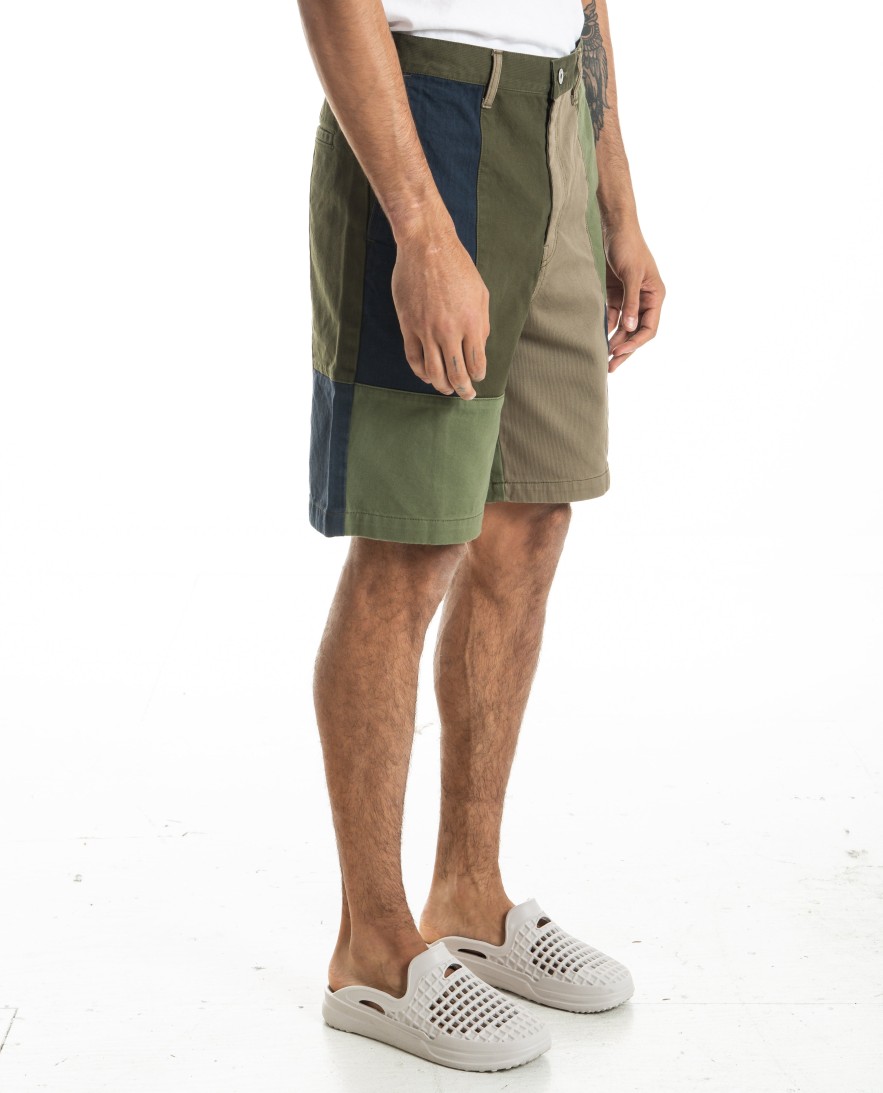 Men FDMTL | Patchwork Short Rinse