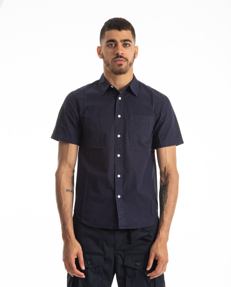 Men ALEX MILL | Shortsleeve Mill Shirt