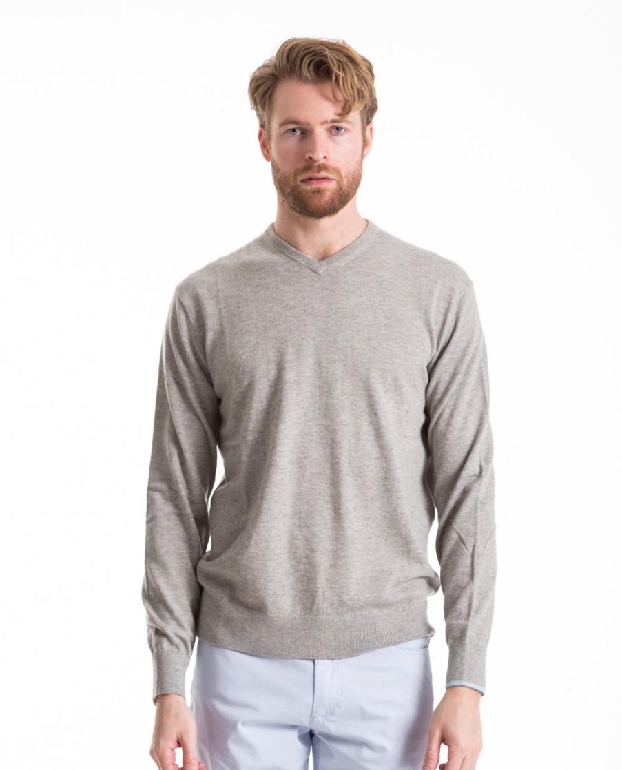 Men GREYSON | Cheyenne V-Neck Heather