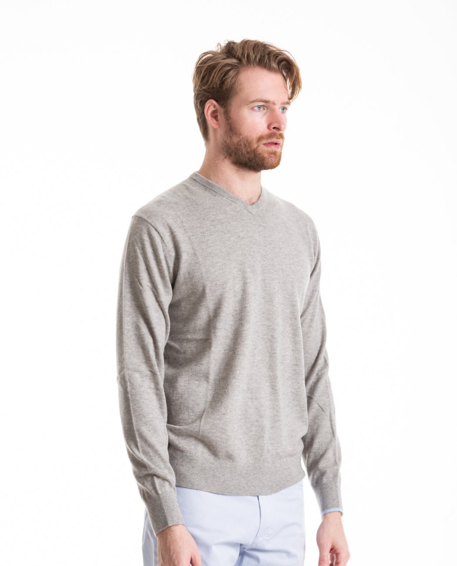 Men GREYSON | Cheyenne V-Neck Heather