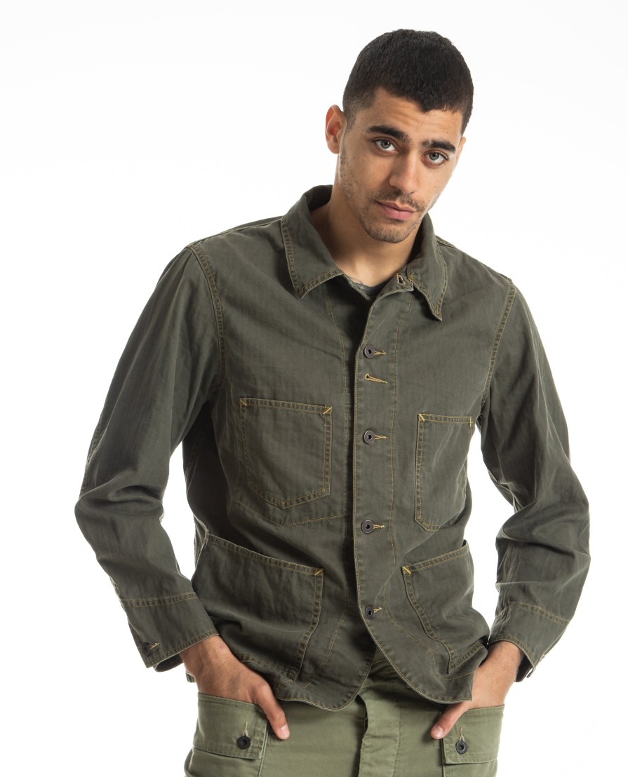 Men RRL | Cotton Canvas Jacket