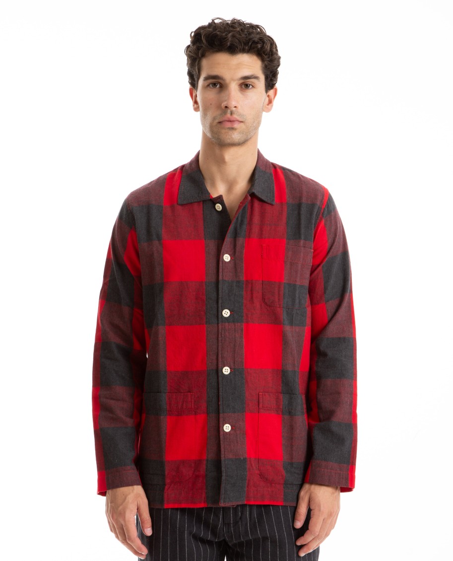 Men ORIGINAL MADRAS TRADING COMPANY | Stout Shirt Jacket