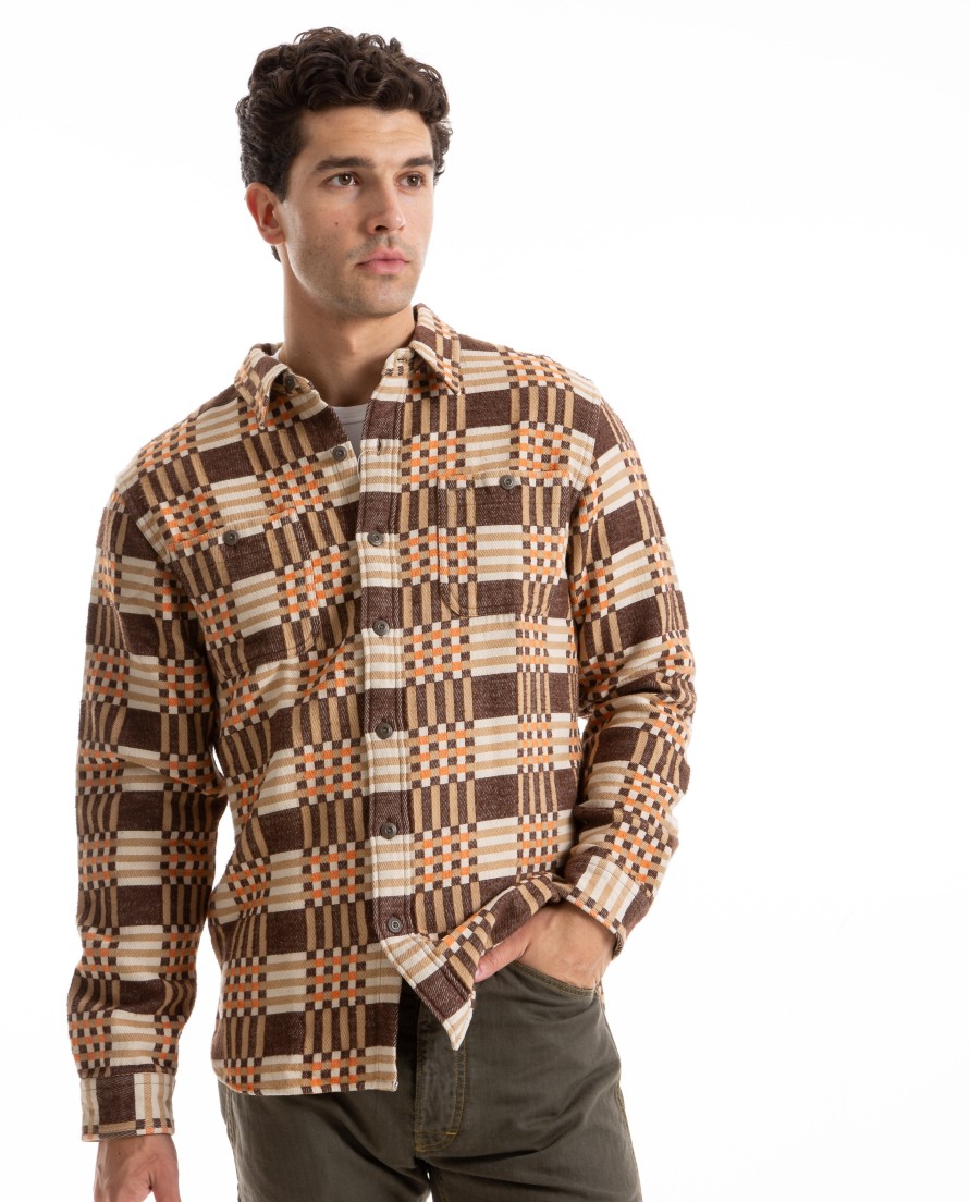 Men RRL | Jacquard Cody Workshirt