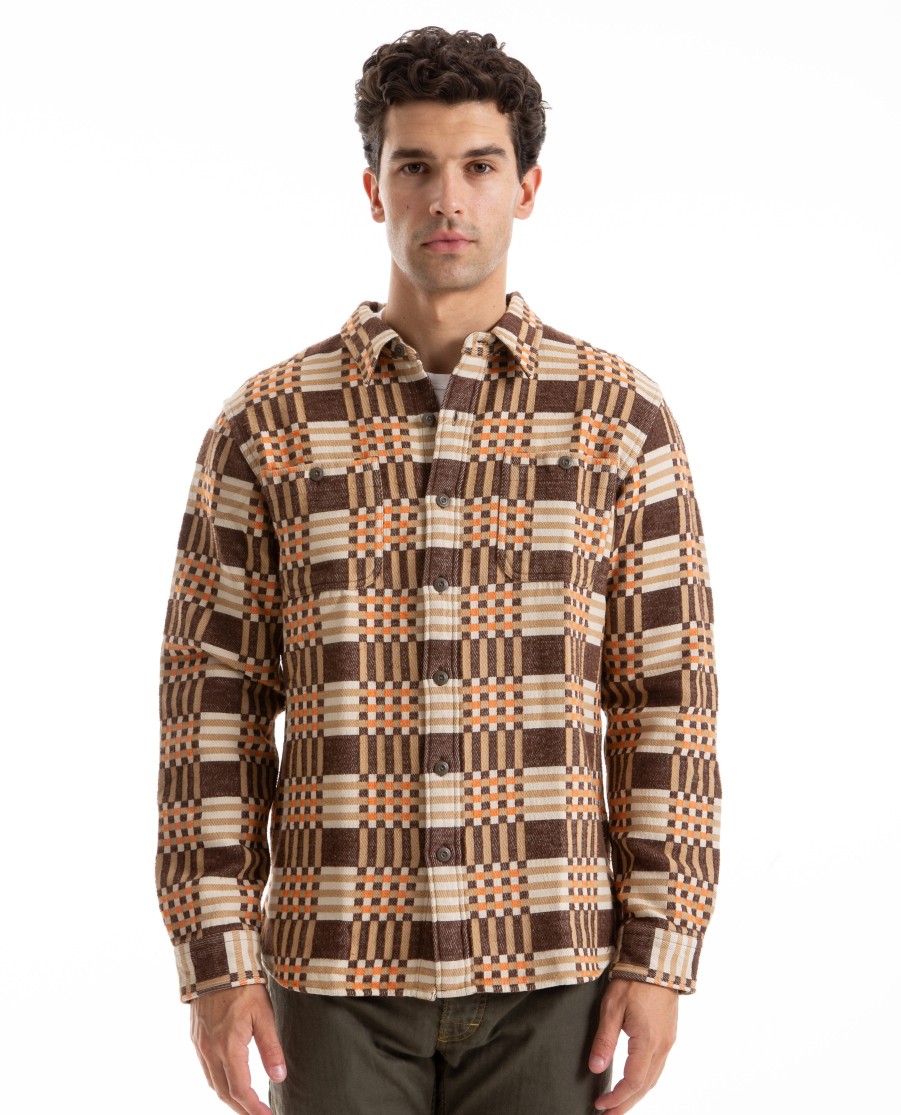 Men RRL | Jacquard Cody Workshirt