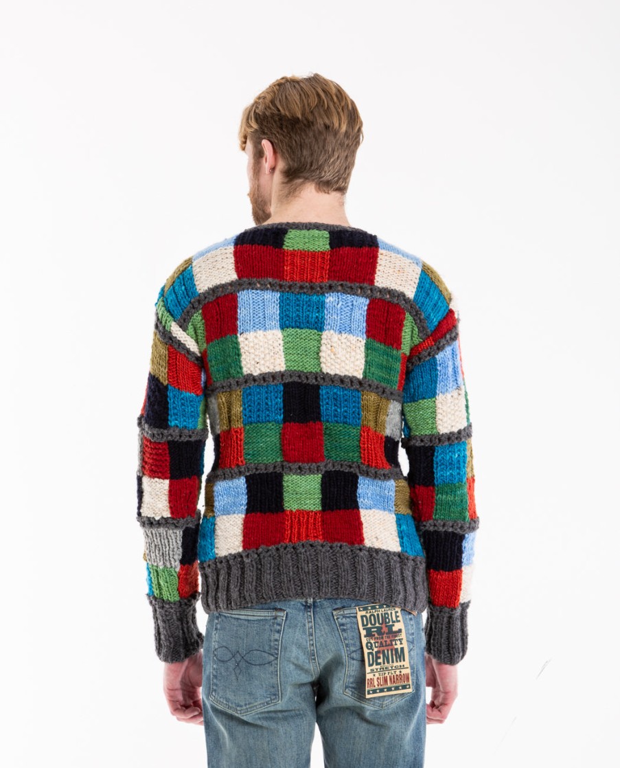 Men CHAMULA | Sampler Squares Pullover