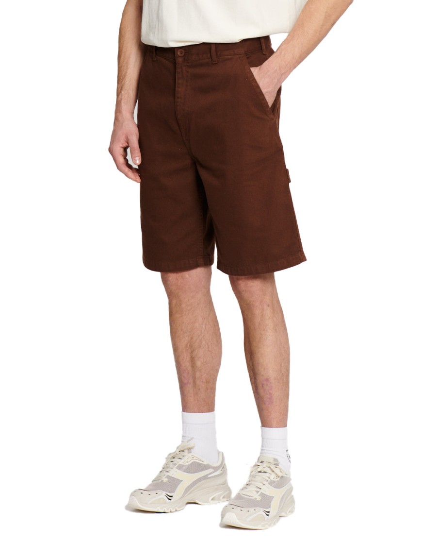 Men PALMES | Sweeper Shorts Brown