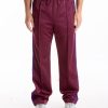 Men NEEDLES | Track Pant Poly Smooth Wine