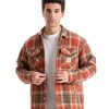 Men MALBON GOLF | Teton Quilted Flannel