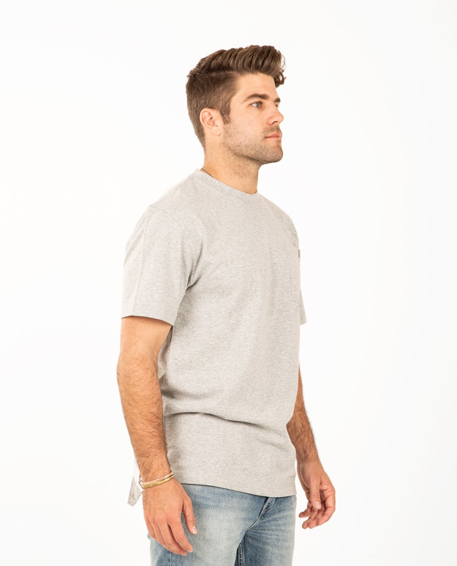 Men DICKIES | Heavyweight Pocket Tee Grey