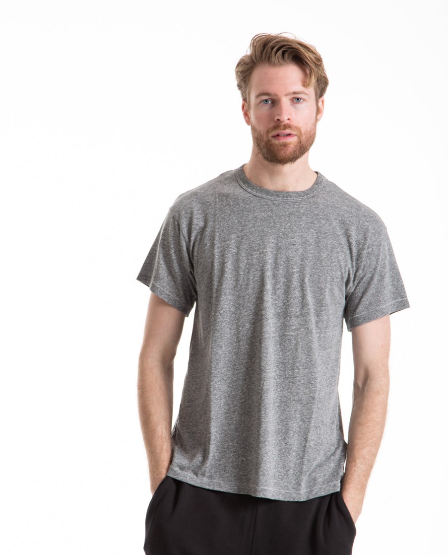 Men THE GREAT | The Men'S Boxy Crew Grey