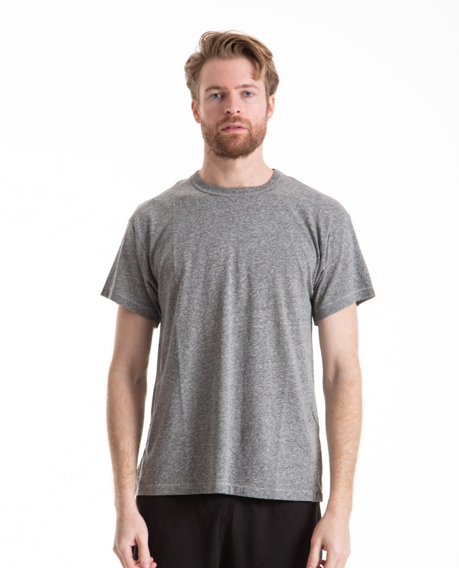 Men THE GREAT | The Men'S Boxy Crew Grey