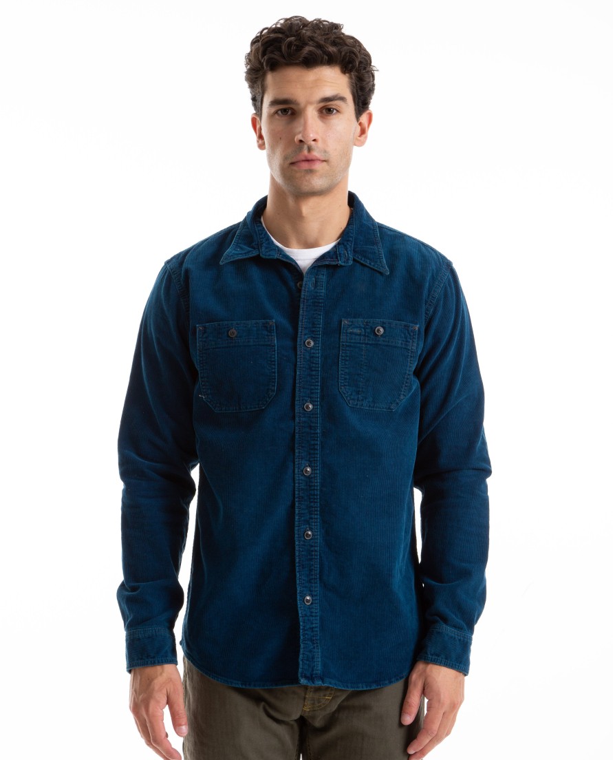 Men RRL | Cotton Plainweave Workshirt