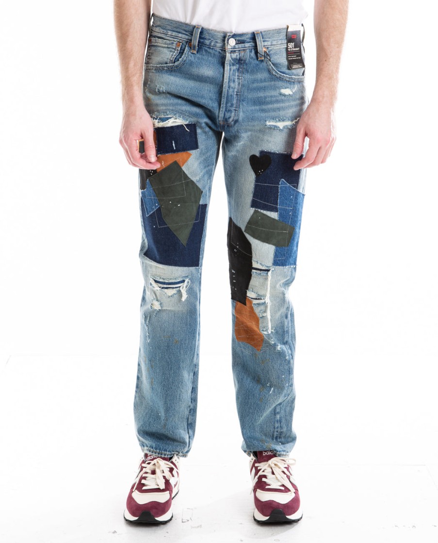 Men LEVI'S | 501 '93 Straight Fit Patchwork Jean