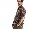 Men MONITALY | 50'S Milano Shirt Lenon Print