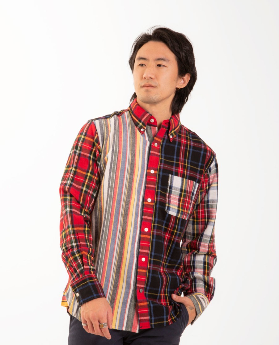 Men ORIGINAL MADRAS TRADING COMPANY | No. 103 Buttondown Long Sleeve Shirt