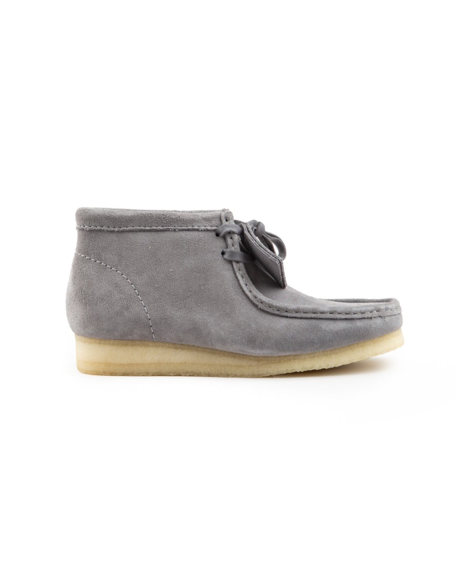 Men CLARKS ORIGINALS | Wallabee Boot Grey