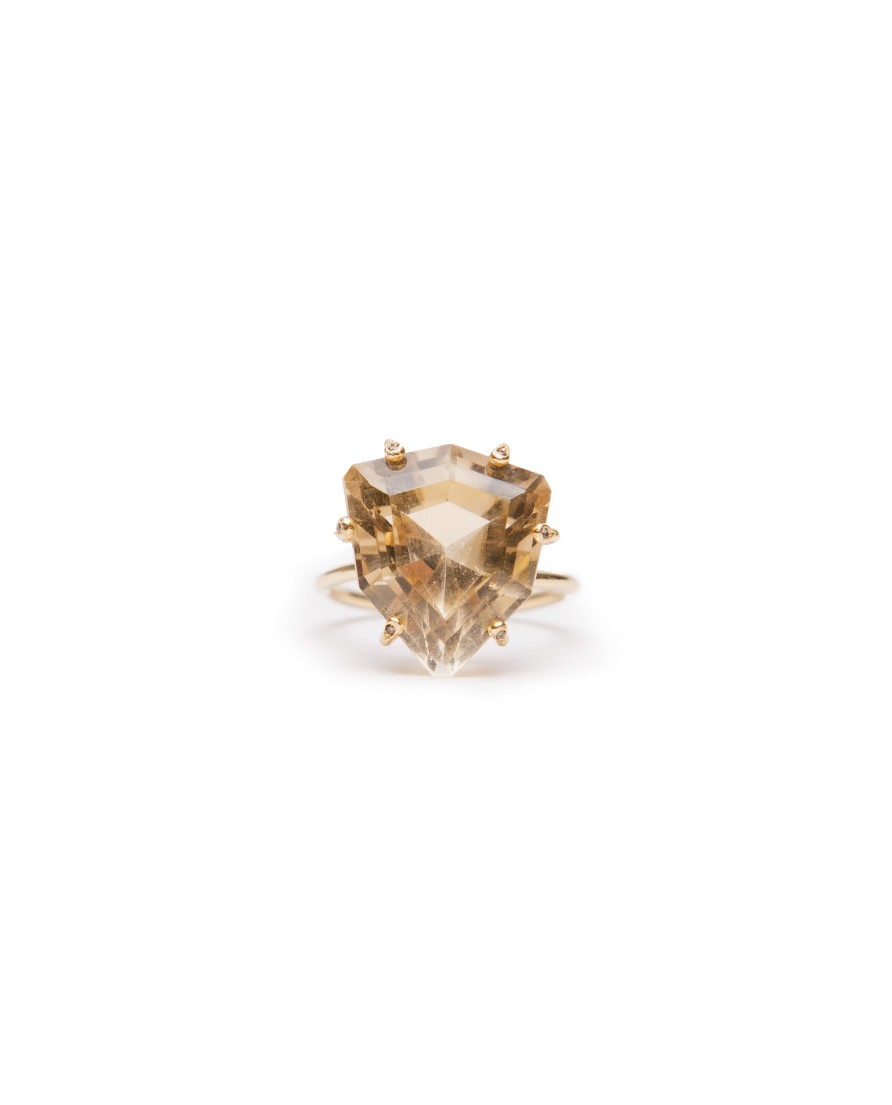 Men ELE KEATS | Citrine Ring