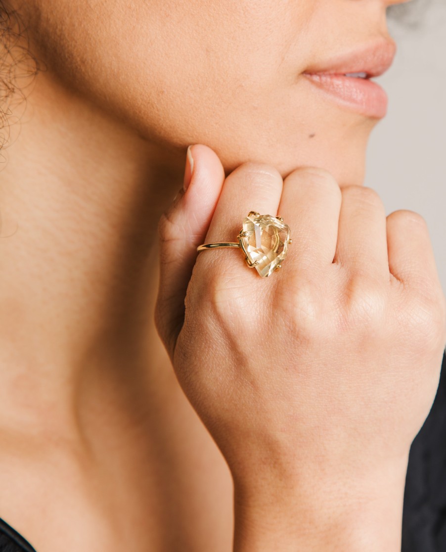 Men ELE KEATS | Citrine Ring