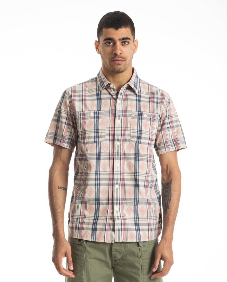 Men RRL | Madras Plaid Sportshirt