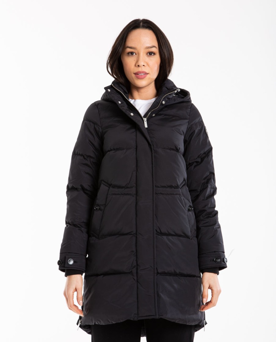 Men WOOLRICH | Puffy Parka Jacket Black