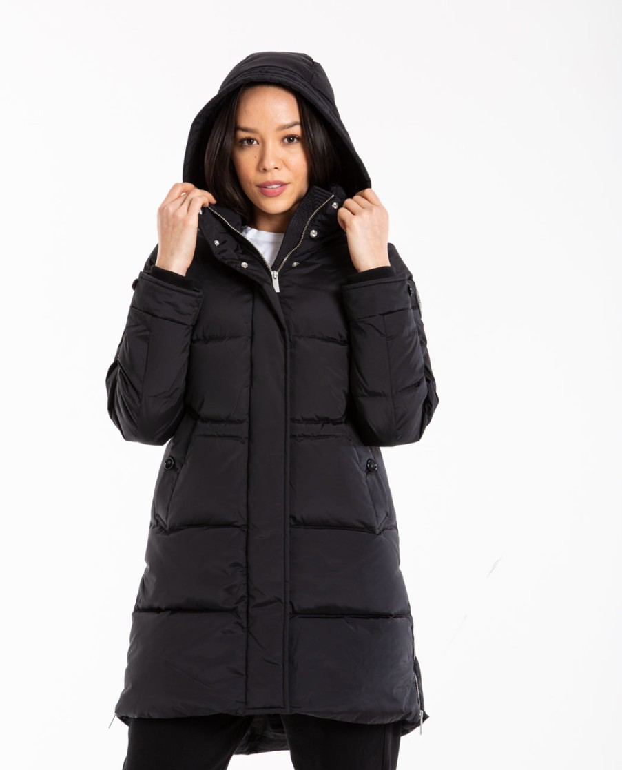 Men WOOLRICH | Puffy Parka Jacket Black