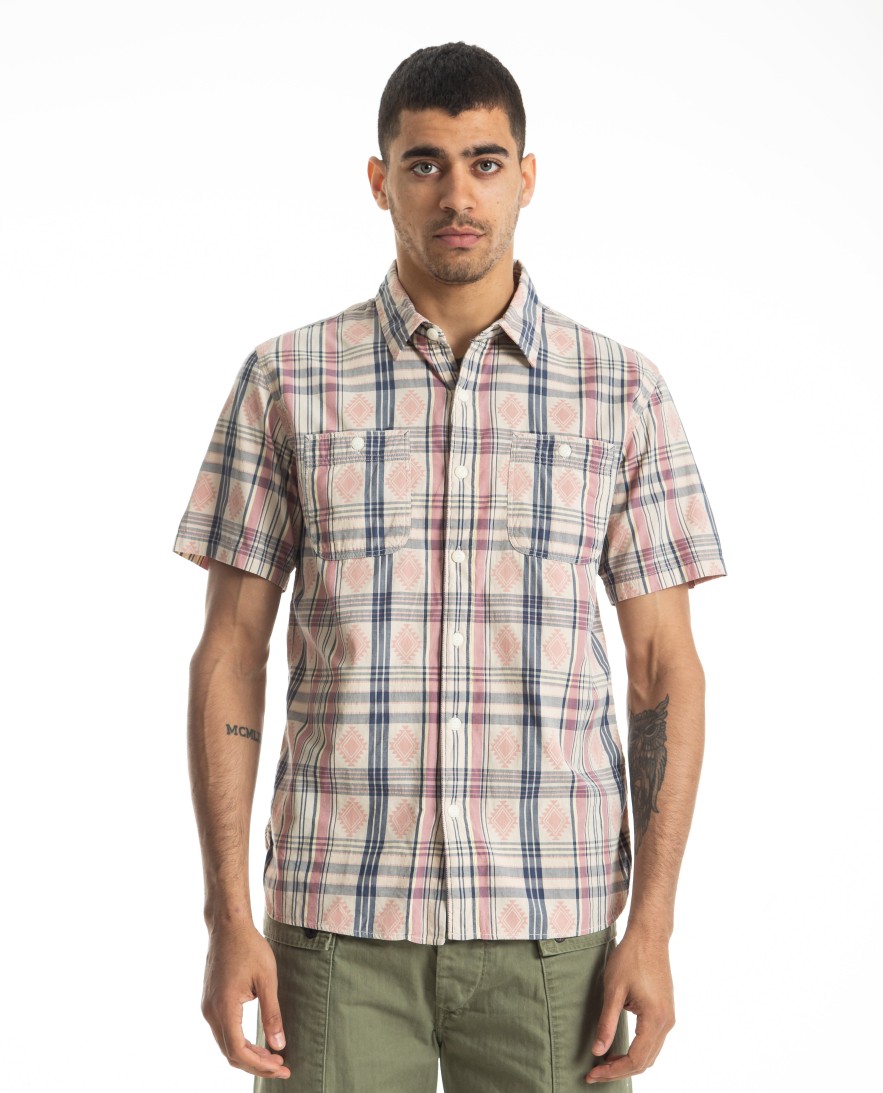 Men RRL | Madras Plaid Sportshirt