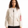 Women ALPHA INDUSTRIES | Ma-1 Bomber Jacket Limestone