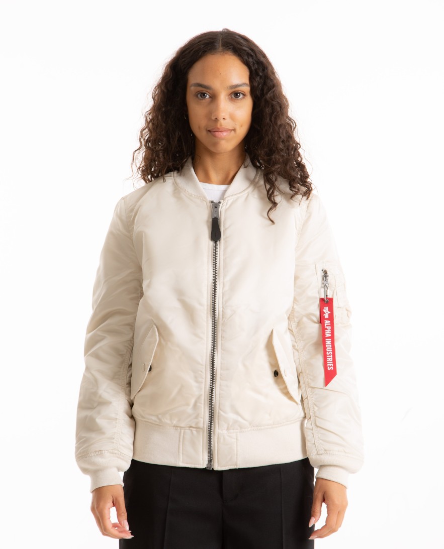 Women ALPHA INDUSTRIES | Ma-1 Bomber Jacket Limestone