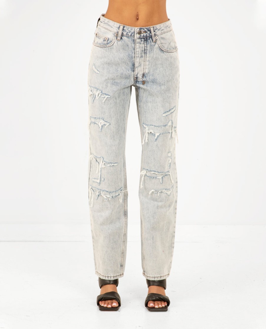 Men KSUBI | Brooklyn Muse Repair Jeans