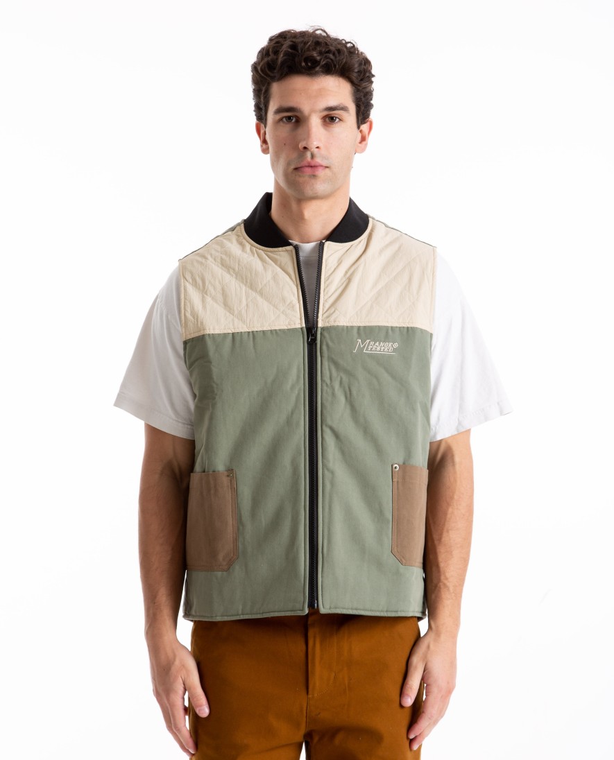 Men MALBON GOLF | Rawlins Padded Vest