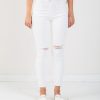 Men KSUBI | Hi N Wasted Blanc Sliced Pants