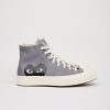 Men COMME DES GARÇONS PLAY | Converse Chuck Taylor '70 High Grey