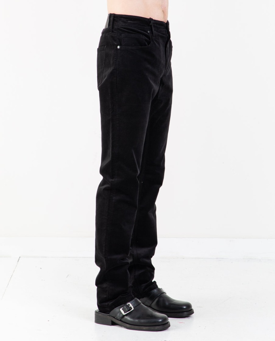 Men PAIGE | Federal Pants Black Corduroy