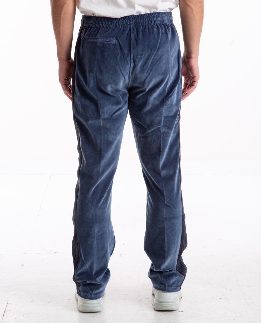 Men NEEDLES | Narrow Track Pant Smoke Blue