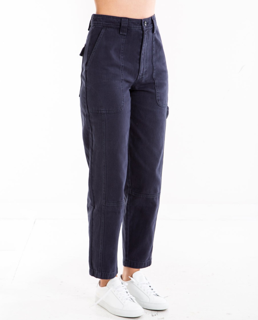 Men ALEX MILL | Phoebe Pant Upcycled Denim Navy