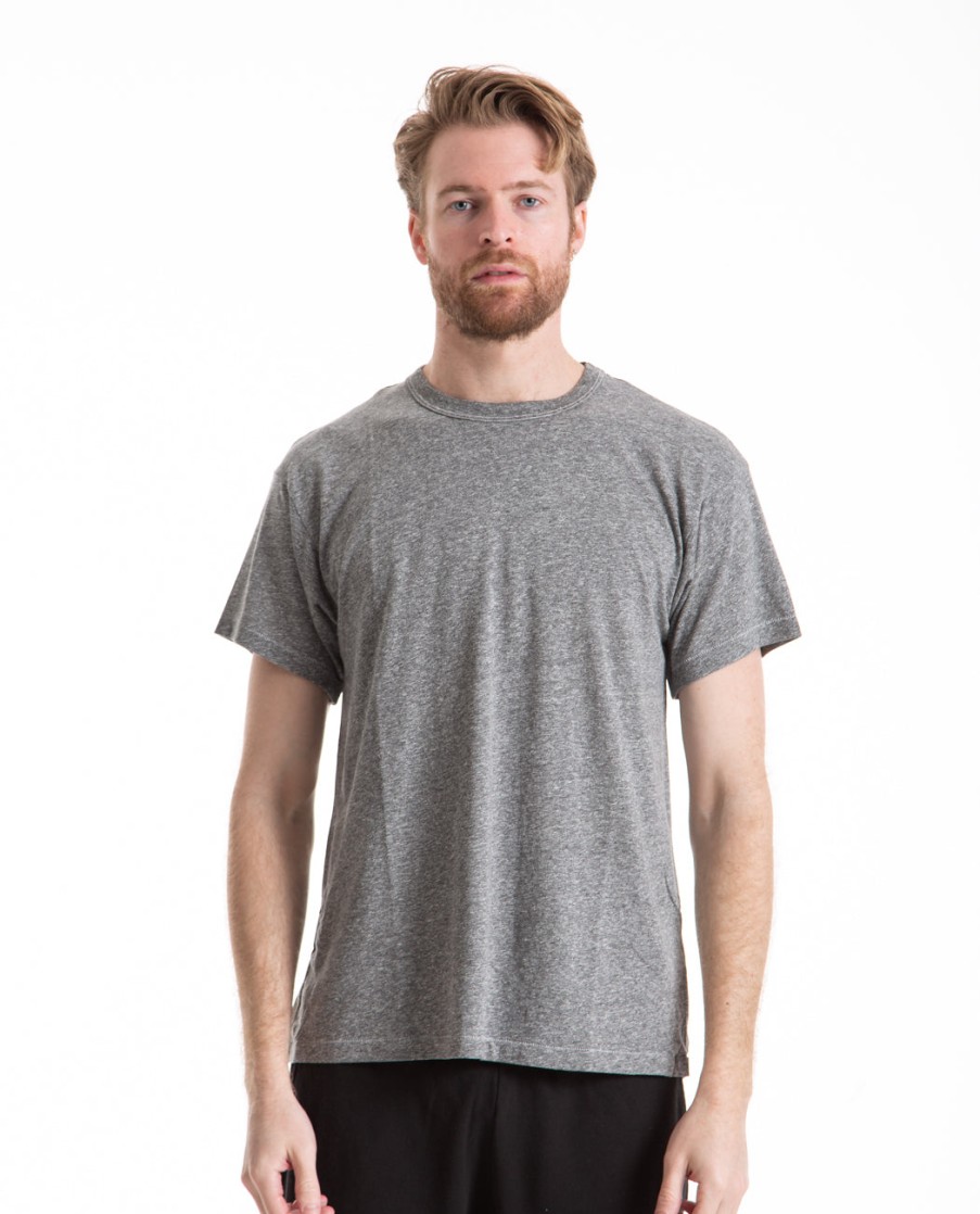 Men THE GREAT | The Men'S Boxy Crew Grey