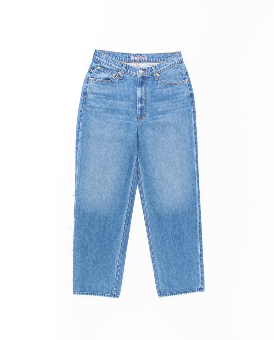 Men MOTHER | High Waisted Double Stack Ankle Jean