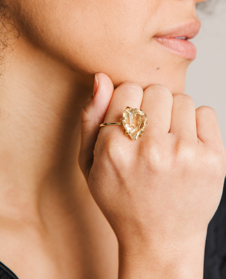 Men ELE KEATS | Citrine Ring