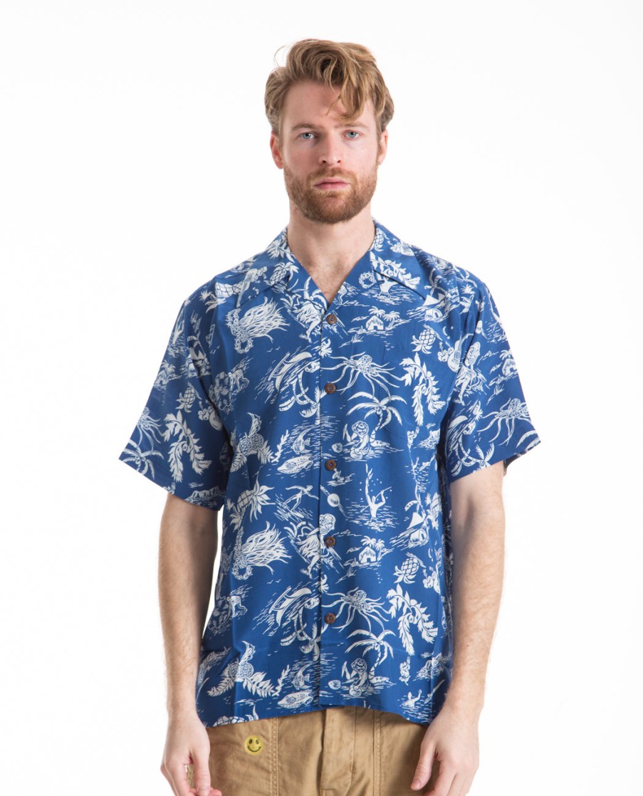 Men AVANTI | Catch Of The Day Aloha Shirt