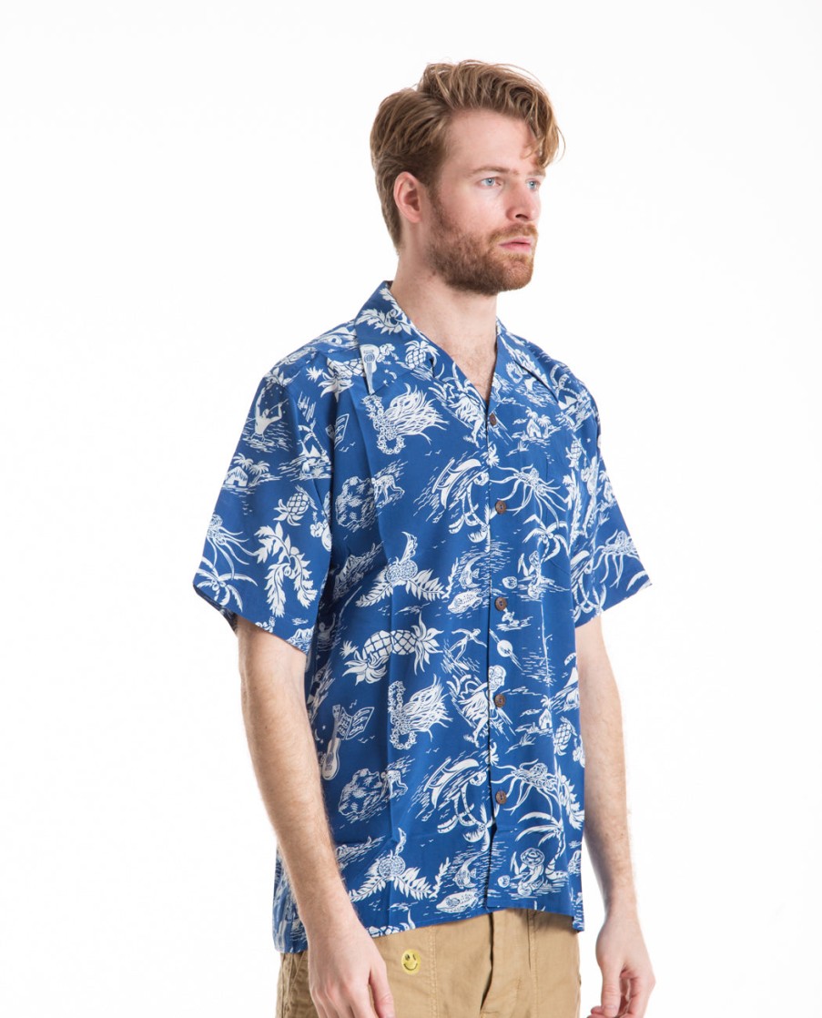 Men AVANTI | Catch Of The Day Aloha Shirt