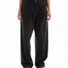 Men GANNI | Drapey Melange Pleat Pants