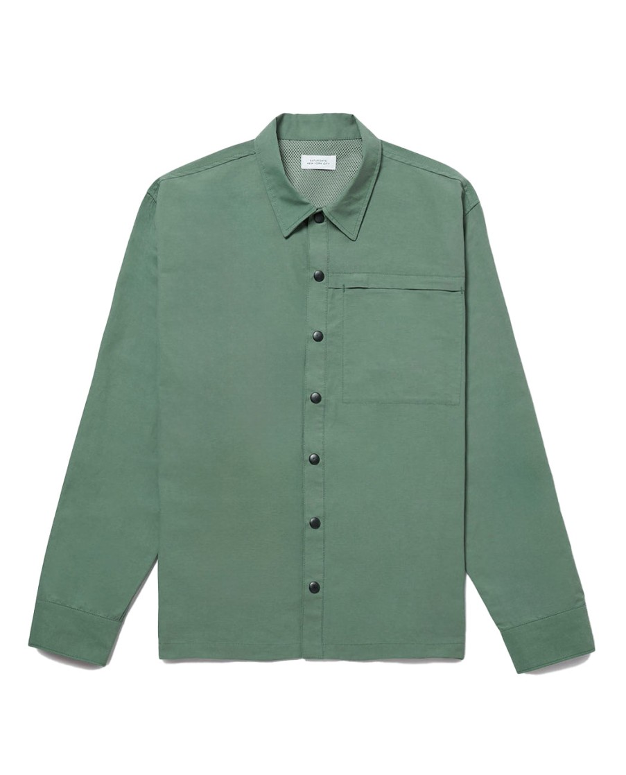 Men SATURDAYS NYC | Ryan Utility Ls Shirt